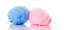 Blue and pink cotton candy